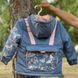 Куртка демісезонна для дівчат Модний карапуз Метелик 03-01135 блакитний 110 см (5 років) 03-01135-52988 фото 2 | Trendy Tot