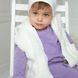 Дитячий жилет букле з капюшоном і вушками Trendy Tot 03-01415 молочний 68 см (6 мiс.) 03-01415-59549 фото 2 | Trendy Tot