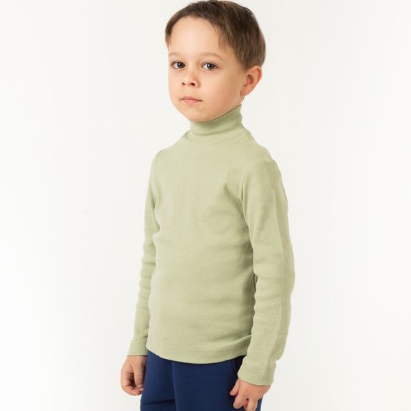 Гольф дитячий унісекс трикотаж Trendy Tot 03-01304 оливковий 134 см (9 років) 03-01304-58763 фото &ndash; купити в Trendy Tot