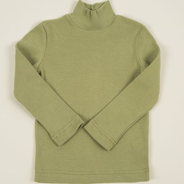 Гольф дитячий унісекс трикотаж Trendy Tot 03-01304 оливковий 134 см (9 років) 03-01304-58763 фото &ndash; купити в Trendy Tot