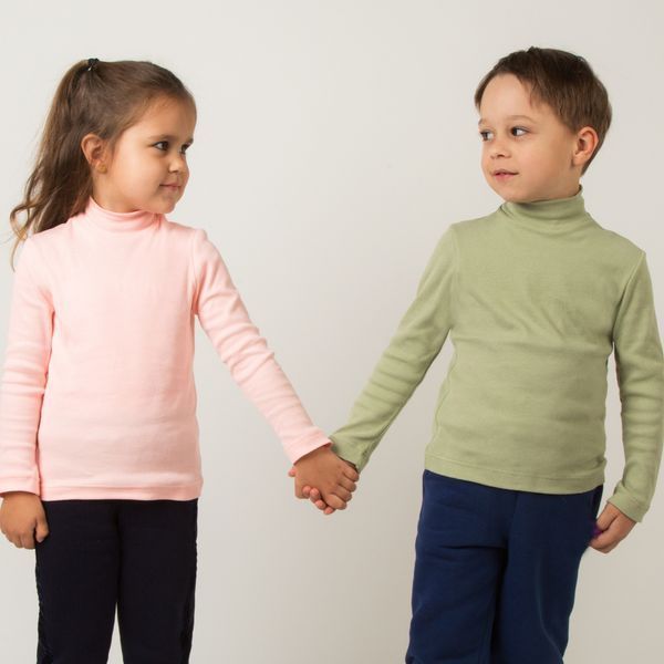 Гольф дитячий унісекс трикотаж Trendy Tot 03-01304 оливковий 134 см (9 років) 03-01304-58763 фото &ndash; купити в Trendy Tot