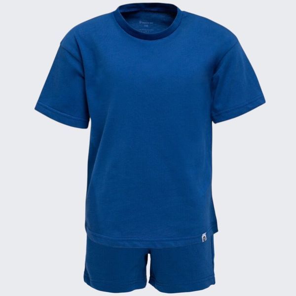 Шорти для хлопчика з кишенями двунитка Trendy Tot 03-01610 індіго 104 см (4 роки) 03-01610-61978 фото &ndash; купити в Trendy Tot