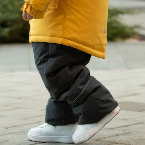 Комбінезон для хлопчиків зимовий на шлейках Trendy Tot 03-01517 сірий темний 86 см (18 мiс.) 03-01517-60468 фото &ndash; купити в Trendy Tot